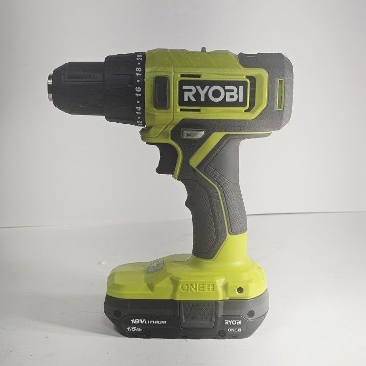 RYOBI ONE+ 18V 1/2" Cordless Drill Kit PCL206K1