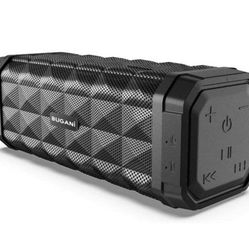 Bluetooth Speakers,BUGANI M99 Portable Bluetooth Speaker 5.0, 100ft Wireless Range, 16w Stereo Sound,Amazing Bass, Built-in Mic,with Stand, Speaker fo