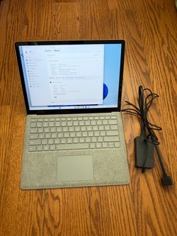 Microsoft Surface Laptop 8GB RAM 256GB SSD Windows 11 with charger