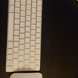 Apple Wireless Keyboard With Mouse.