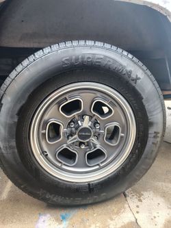 Rims and tires