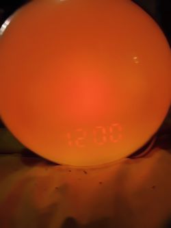 Sunrise alarm clock