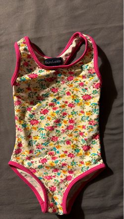 Ralph Lauren Girls Floral One-Piece Swimsuit