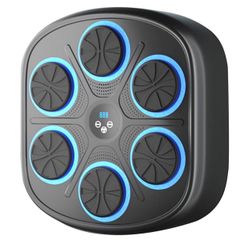 Music Boxing Machine with Boxing Gloves,Wall Mounted, Bluetooth Boxing Training Punching Equipment