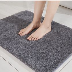 COSY HOMEER Extra Thick Bath Rugs for Bathroom - Anti-Slip Bath Mats Soft Plush Yarn Shaggy 100% Strong Mirco Polyeste Mat Living Room Bedroom Mat 