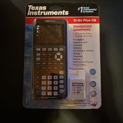 Texas Instruments TI-84 PLUS CE Graphing Calculator