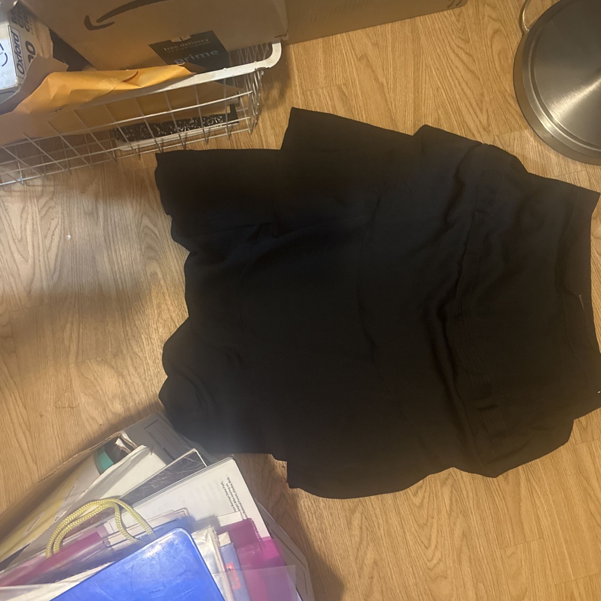 Black Ruffle Skirt