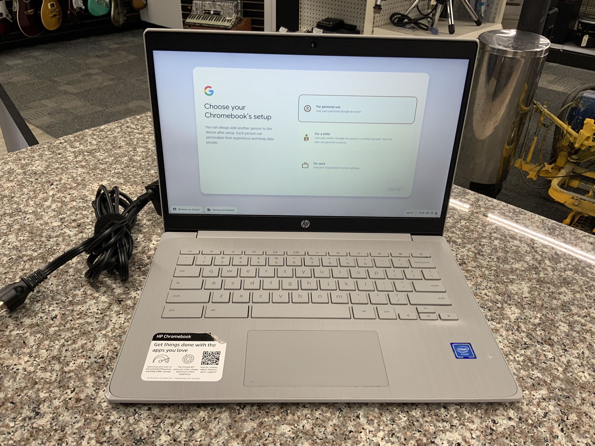 HP - 14" Chromebook Laptop 