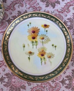 Beautiful Floral Plate