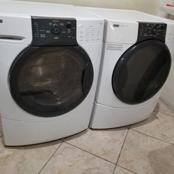 Kenmore Elite Front Load Stackable Washer And Gas Dryer