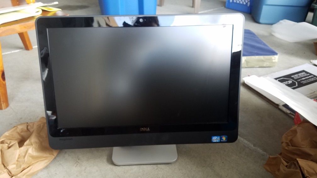 Dell computer screen