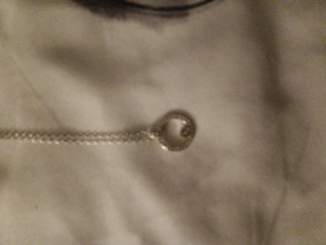 Swarovski Constella Pendant White Rhodium Plated