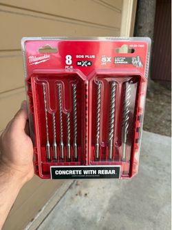 Milwaukee SDS plus drill bits