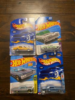 Low riders Monte Carlo Impala and Buick hot Wheels