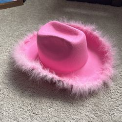 Pink cowboy Hat 