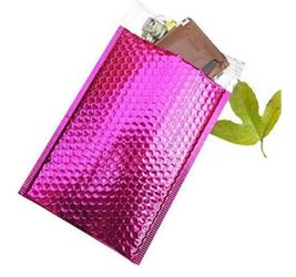 Metallic Pink Bubble Mailer Envelopes 5x7