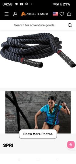 Spring Exercise Rope