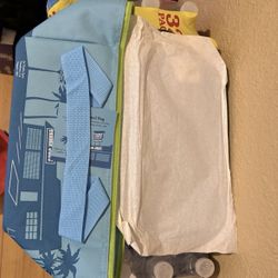 NWT Trader Joe’s  BLUE Mini Insulated BAG /TOTE NEW RELEASE Lunch Bag