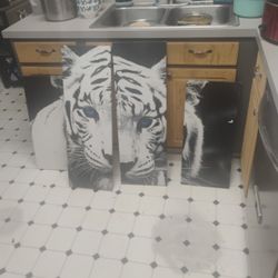 White Tiger 4 Piece Set