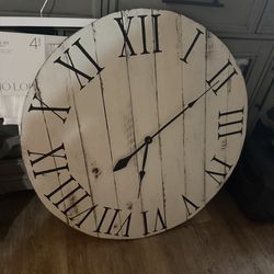 Custom Farm Style Clock