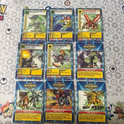 Tacobell Digimon Lot Of 9