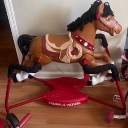 Radio Flyer Rocking Horse with Sound 