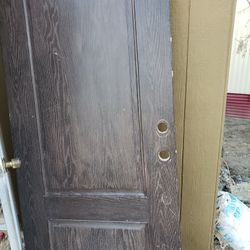 3ft w X 80in L. Front Door
