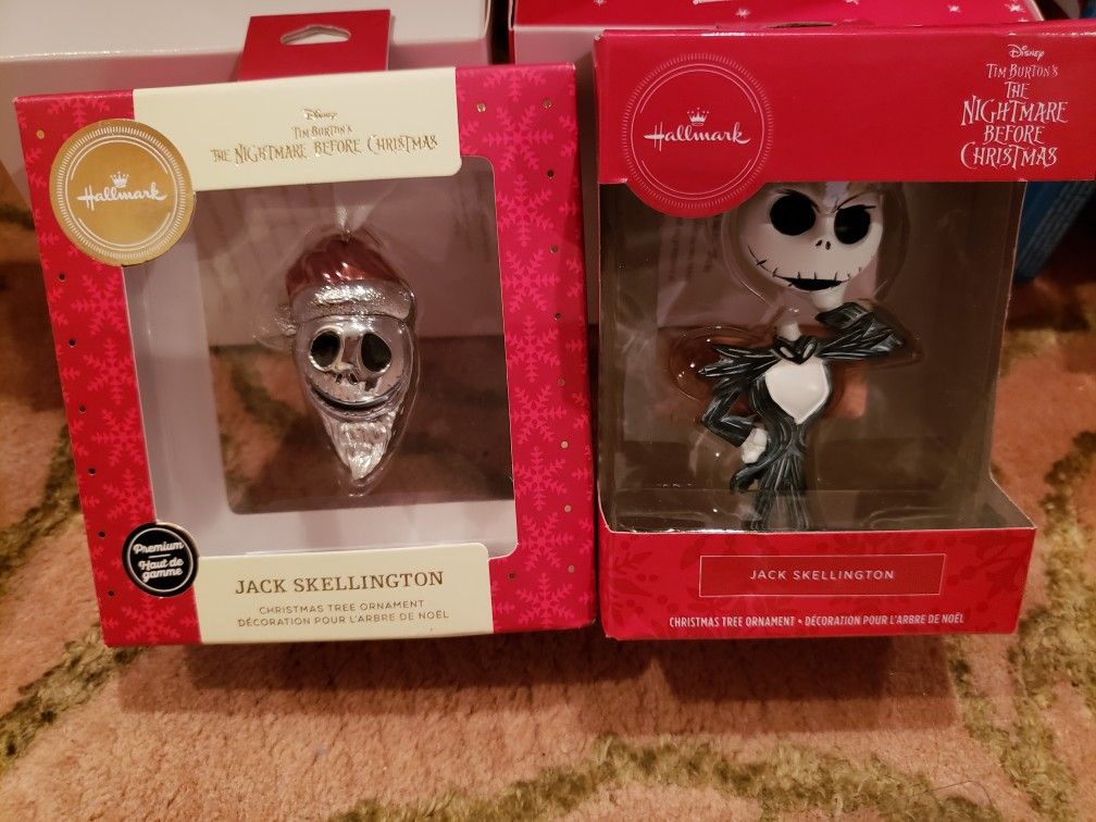 Disney Jack Skellington Ornament Combo