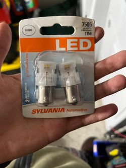 2-pack of Sylvania 7506/1156 White LED Mini Bulbs *SEND OFFERS