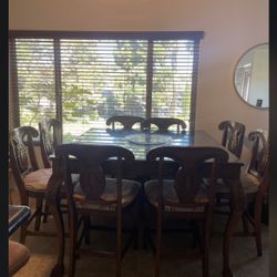 dining Set – 8 Chairs Glass top, very stable, excellent condition. 💲 $850 OBO | Final $800 📍 La Jolla | Pickup only tables 