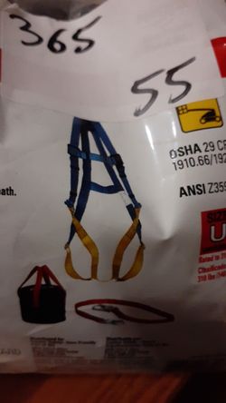 3M Aerial /Lift fall Protection kit