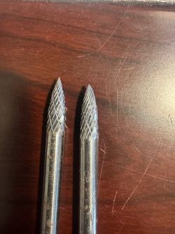 Carbide Rotary Burr Bits – Set of 2