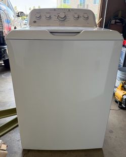 GE White Top Load Washer
