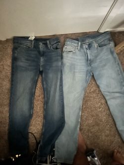 Two pairs of Levi jeans