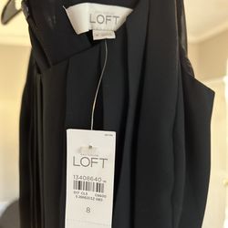 Loft Formal Size 8  Black Dress