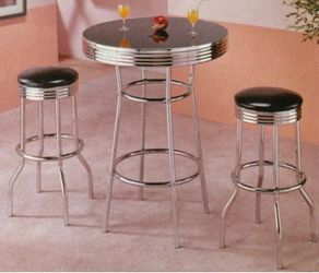 3 PCS Corky's Collection Retro Bar set-Black now on sale! Free delivery 🚚