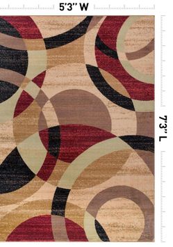 5’3”x 7’3” Area Rug