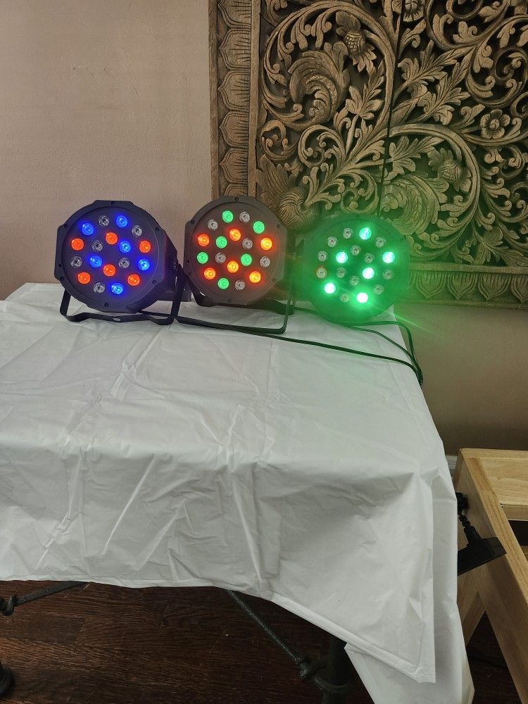 LED Par RBG stage Lights