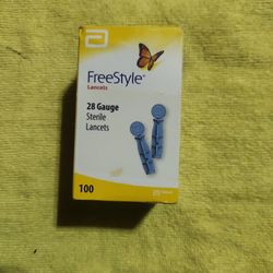 Freestyle Lancets 100pack