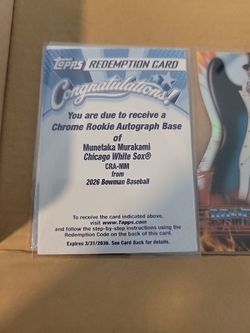 Topps bowman 2026 munetaka Murakami
