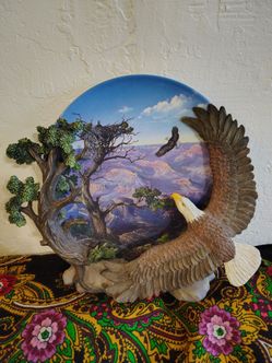 "Coming Home" by The Hamilton Collection 1998 Wings of Freedom Series
