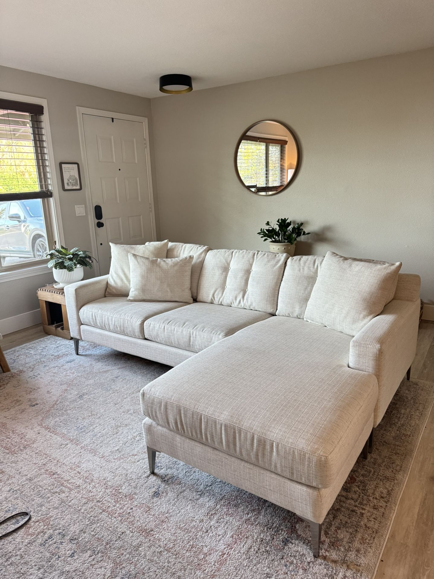 Dania celeste flip chaise sectional! 