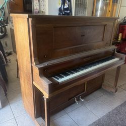 Weiser And Sons Player Piano 