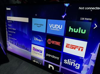 Samsung (43 Inch) Roku TV included!