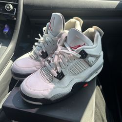 Jordan 4s white cement 7y
