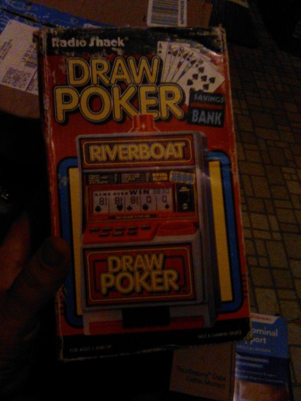 Radio Shack River Boat Draw Poker
