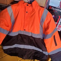 Hi Vis Rain Jacket