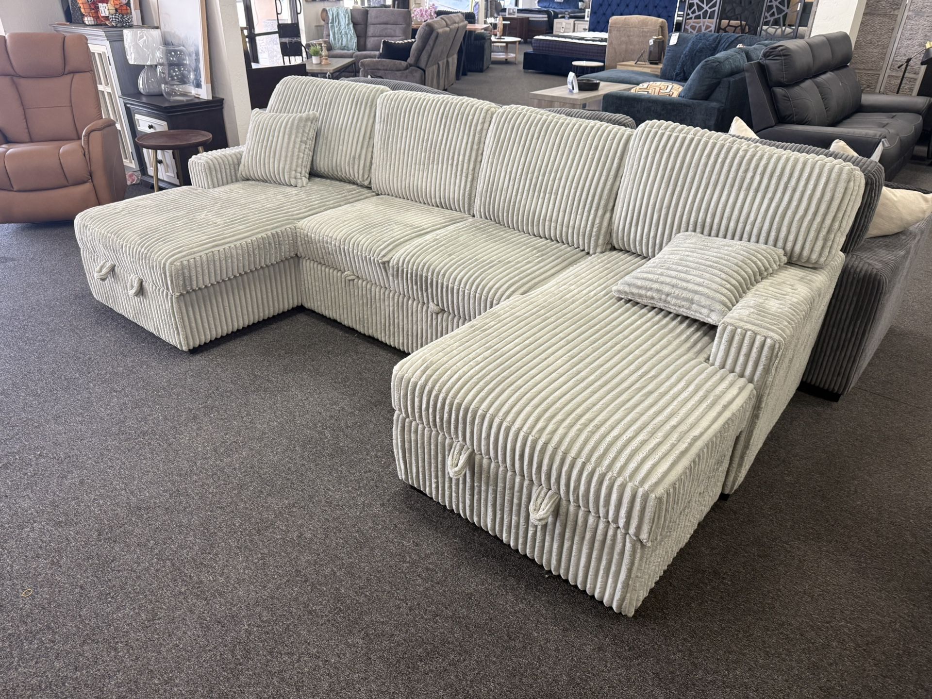 Sectional Sleeper With Storage