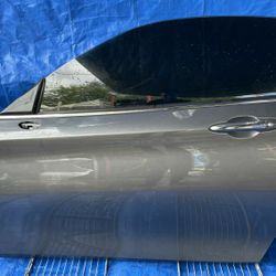 2017-2020 INFINITI Q60 COUPE LEFT SIDE DOOR ASSEMBLY GRAY KAD