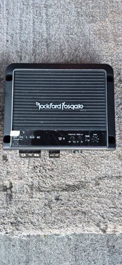 Bass amp 500.1 rockford fosgate